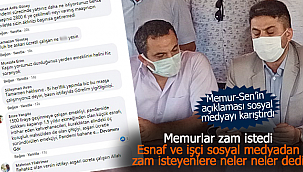 Karaman'da esnaf ve işçiden zam isteyen memura tepki