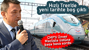 Karaman'da hızlı tren tarihi yine boş çıktı