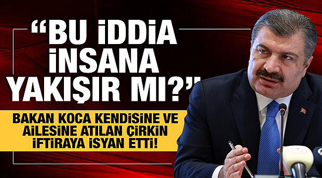 Bakan Fahrettin Koca o iddiaları yalanladı