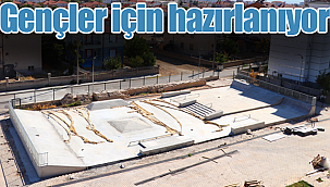 Karaman'da gençler için kaykay pisti geliyor