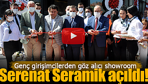 Karaman'da Serenat Seramik törenle açıldı