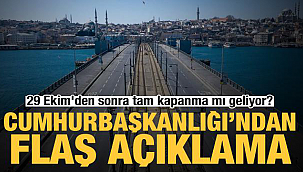 29 Ekim'den sonra tam kapanma mı geliyor?