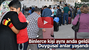 Binlerce öğrenci Karaman'a giriş yaptı
