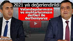 Karaman'da 2021 yılı yatırımları ele alındı