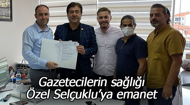 Karaman'da gazetecilerin sağlığı Özel Selçuklu Hastanesi'ne emanet