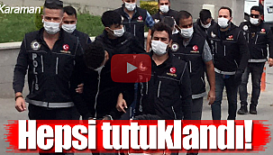 Karaman'da uyuşturucu operasyonuna 4 tutuklama