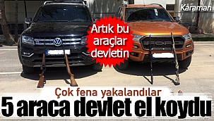 Karaman'da yasa dışı avcılara büyük darbe