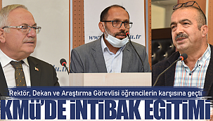 KMÜ'de intibak eğitimi 