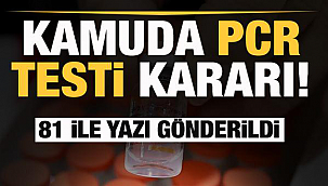 Yeni PCR kararı 
