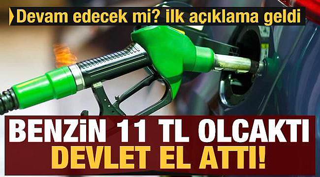 Benzin fiyatı 11 TL olacaktı! Devlet el attı