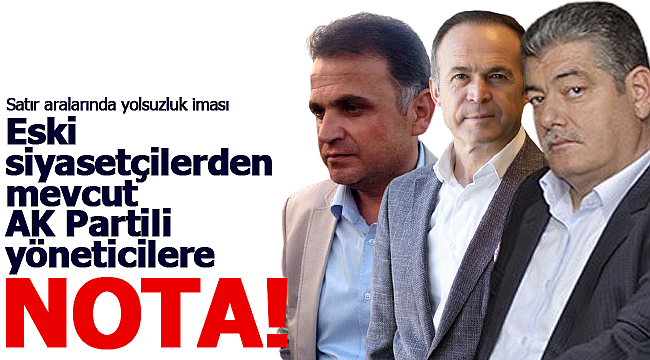 Karaman'da eski siyasilerden yenilere NOTA!