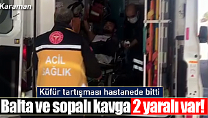 Küfür kavgası kanlı bitti