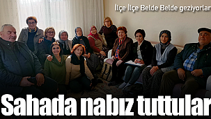 CHP'li kadınlar ilçe ilçe belde belde geziyor