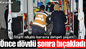 İmam nikahlı eşlerin kavgası hastanede bitti