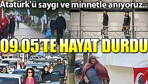 Karaman'da hayat 1 dakikalığına durdu