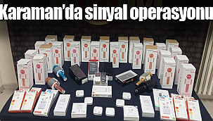 Sinyal operasyonunda 2 gözaltı