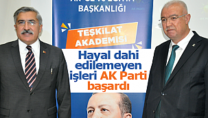 Yayman "Hayal dahi edilemeyen işleri AK Parti başardı"