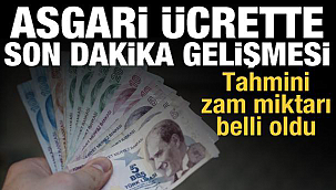 2022 asgari ücret tahmini zam miktarı belli oldu