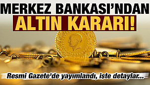 Altını olanlara müjde devletten