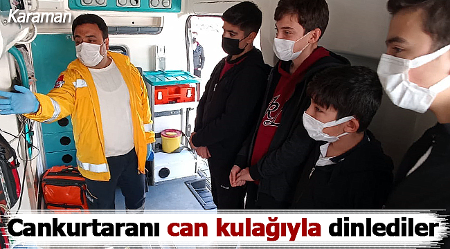 Cankurtaranı can kulağıyla dinlediler