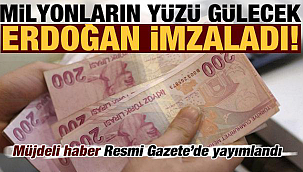 Erdoğan imzaladı gelir vergisi ve faizi iade edilecek.