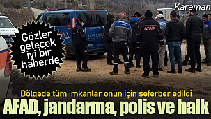 Erhan Deniz için tüm ekipler seferber oldu