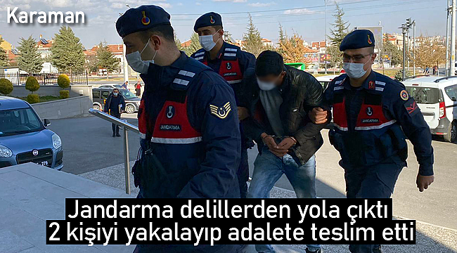 Hırsızlık şüphelileri adalete teslim edildi