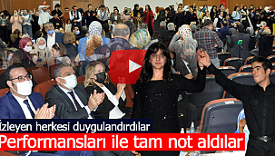 Karaman'da özel öğrencilerin performansı tam not aldı