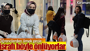 Öğrencilerden örnek proje, israfı böyle önlüyorlar