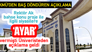 Rektör AK ayar vermişti Üniversiteden açıklama geldi