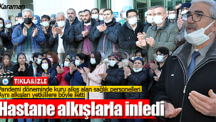 Sağlık çalışanları alkışları hükümete iade etti