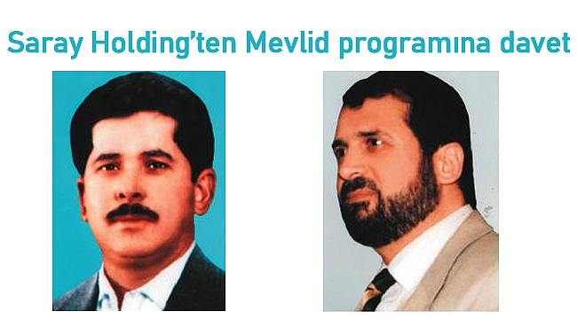 Saray Holding'ten Mevlid programına davet