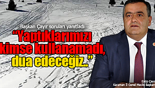 Yaptıklarımızı kimse kullanamadı dua ediyoruz..