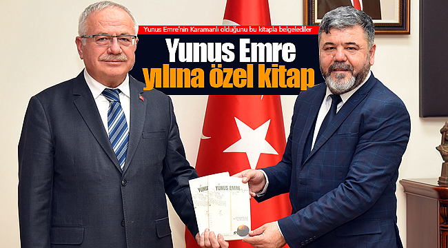 Yunus Emre yılına özel kitap 