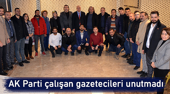 AK Parti çalışan gazetecileri unutmadı