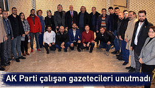 AK Parti çalışan gazetecileri unutmadı