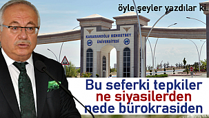 Bu seferki tepkiler ne siyasilerden nede bürokrasiden