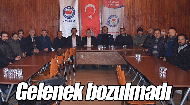 Gelenek bozulmadı