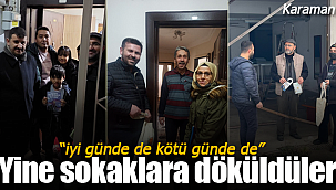 Hafta sonunda yine sokaklara döküldüler