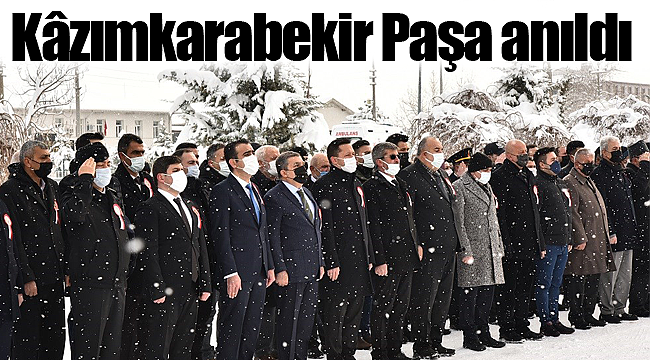 Kâzımkarabekir anıldı