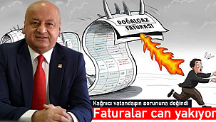 Kağnıcı "Faturalar can yakıyor"