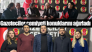 Karaman Gazeteciler Cemiyeti konuklarını ağırladı