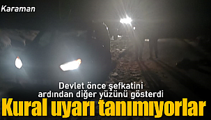 Kural uyarı tanımıyorlar