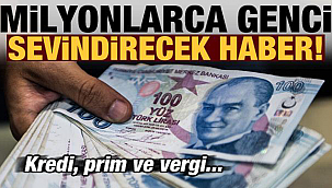 Yeni yılda gençlere prim ve teşvik