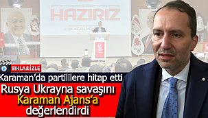 Erbakan Rusya Ukrayna savaşını Karaman Ajans'a değerlendirdi