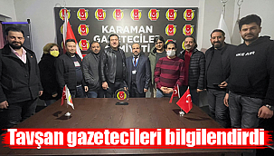 Mevlüt Tavşan gazetecileri bilgilendirdi