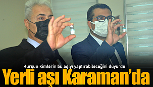 TURKOVAC Karaman'da uygulanmaya başlandı