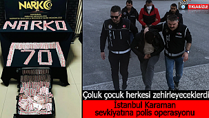 İstanbul Karaman sevkiyatına polis operasyonu