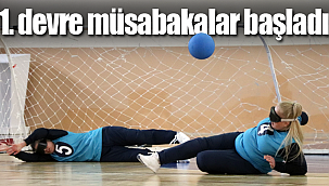 Karaman'da Goalball 1. Devre Müsabakaları Başladı