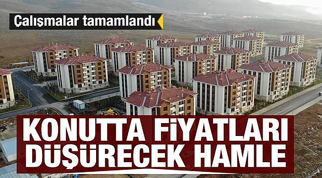 Konutlarda fiyatı düşürecek hamle